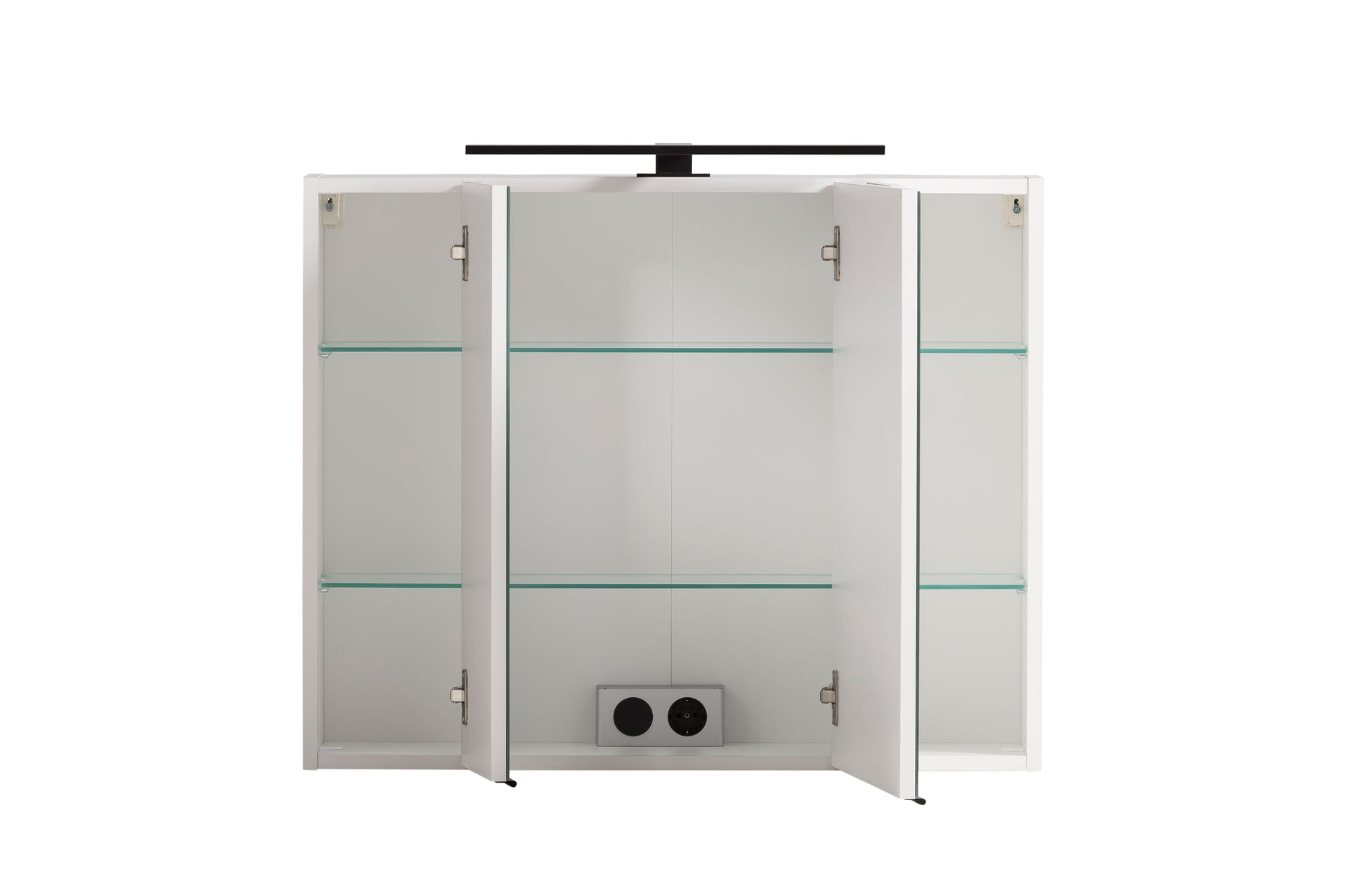 Badkombination LÜTTICH weiß 80cm 2-teilig