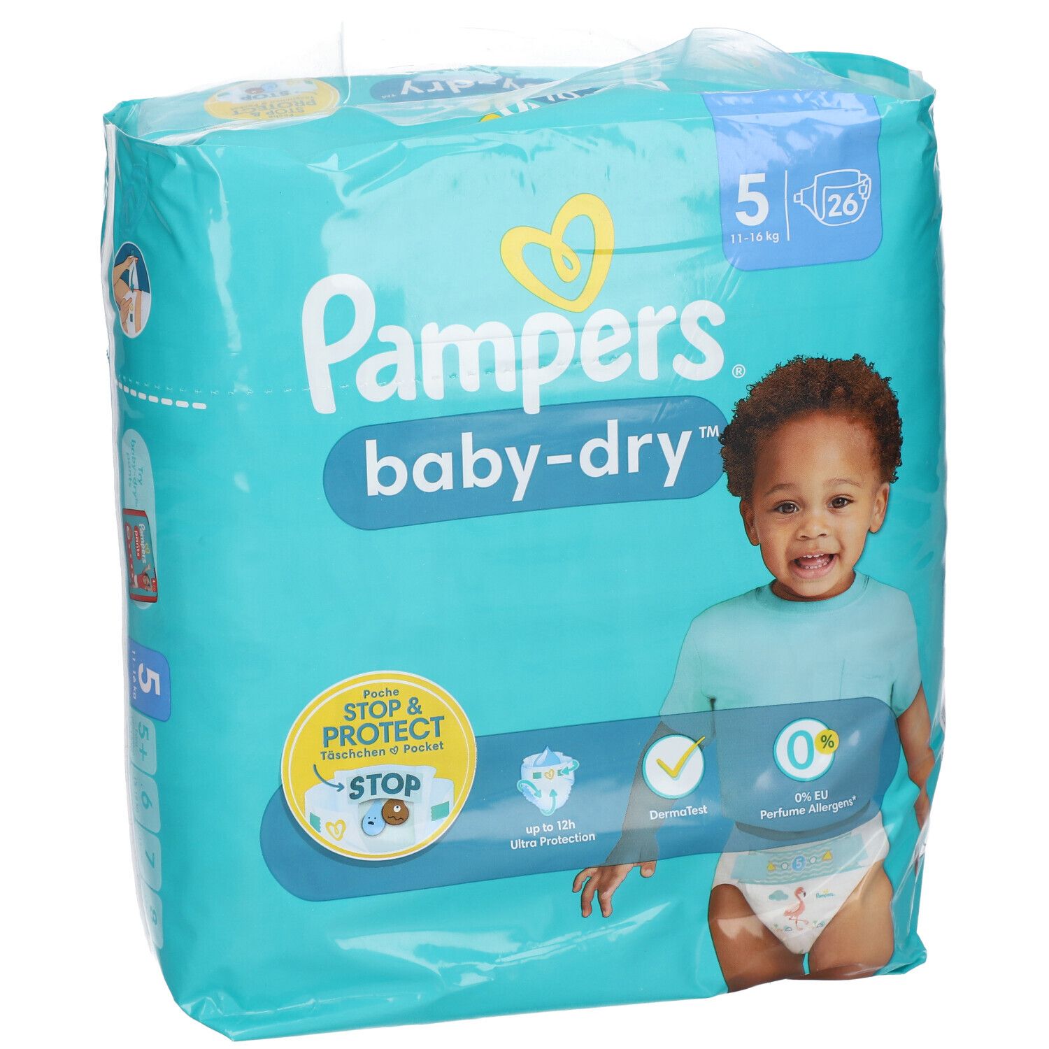 PAMPERS Baby Dry Gr.5 junior 11-16kg Singlep.