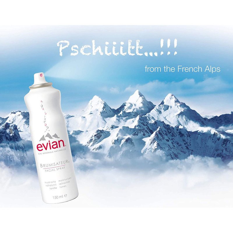 Brumisateur Evian - 150 ml