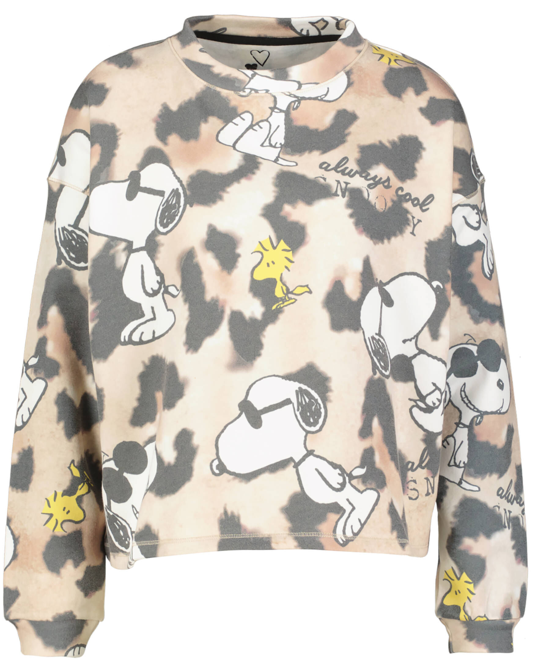 Frogbox| Damen Sweatshirt SWEETY WITH SNOOPY LEO