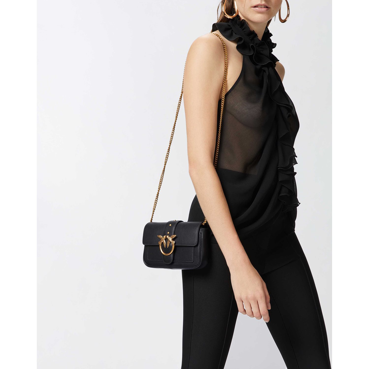 Pinko Love One Pocket C black