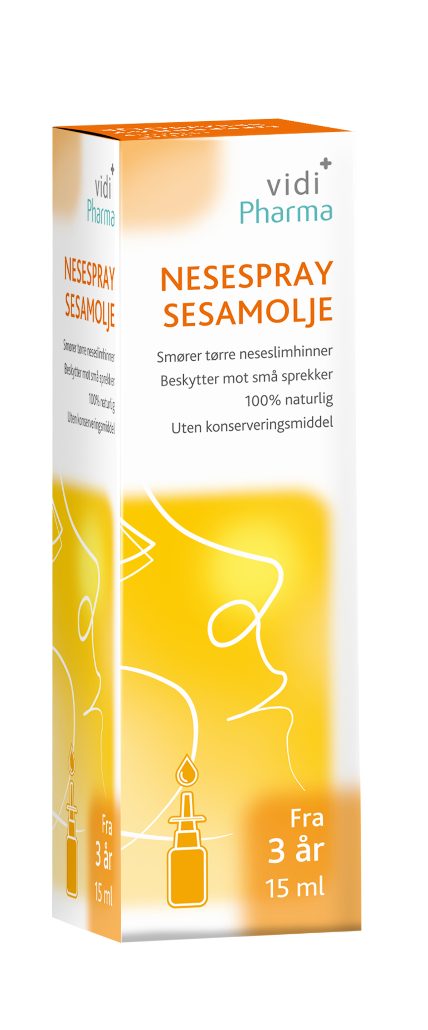 Vidi Pharma nesespray sesamolje 15 ml
