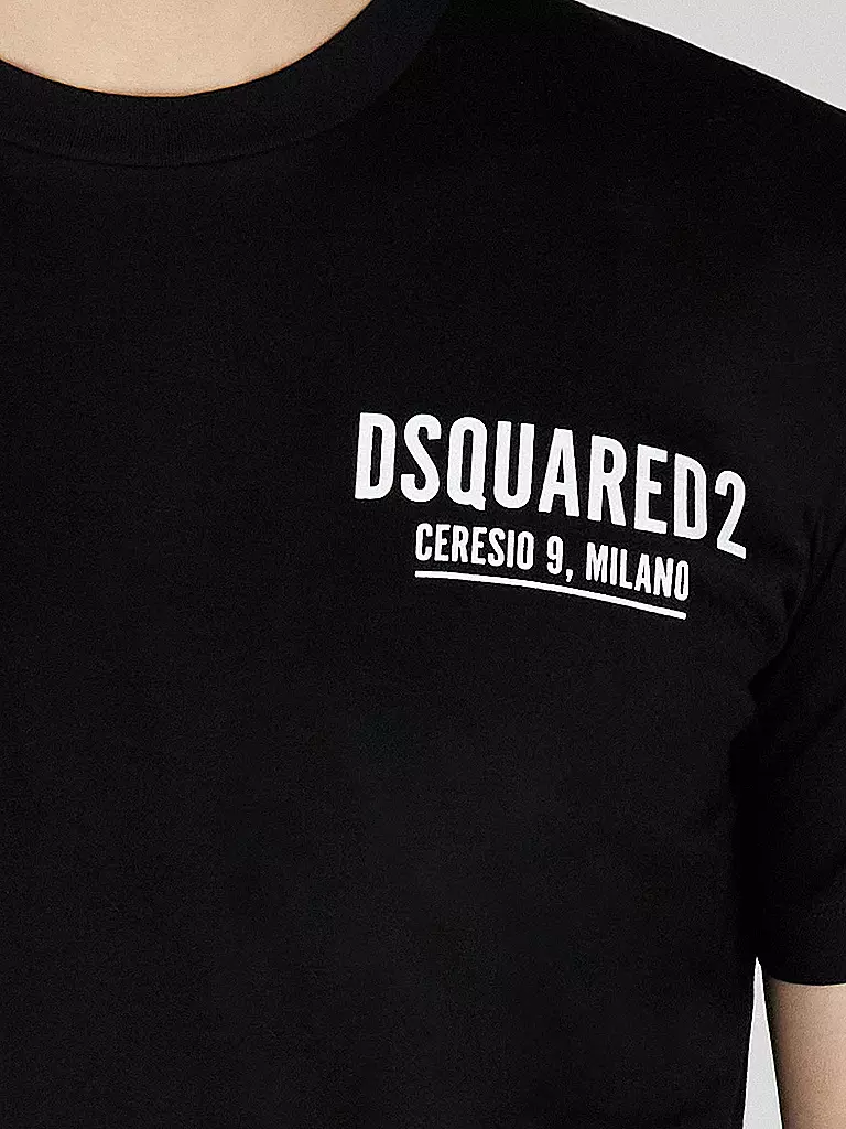 DSQUARED2 T-Shirt  schwarz