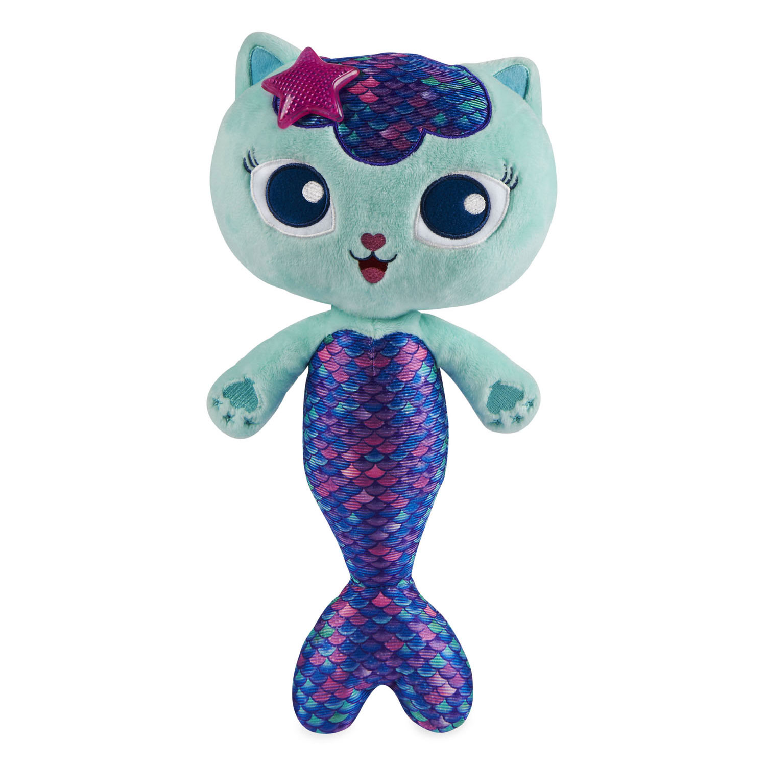 Gabby's Poppenhuis - Meerminkat Knuffel Licht en Geluid