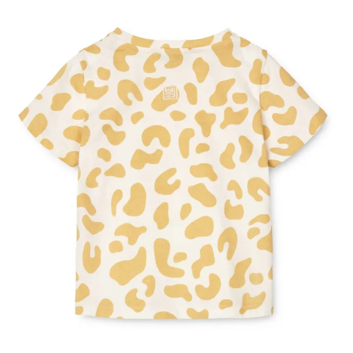 Liewood T-Shirt Manches Courtes Coton Bio Dakawa | Jaune
