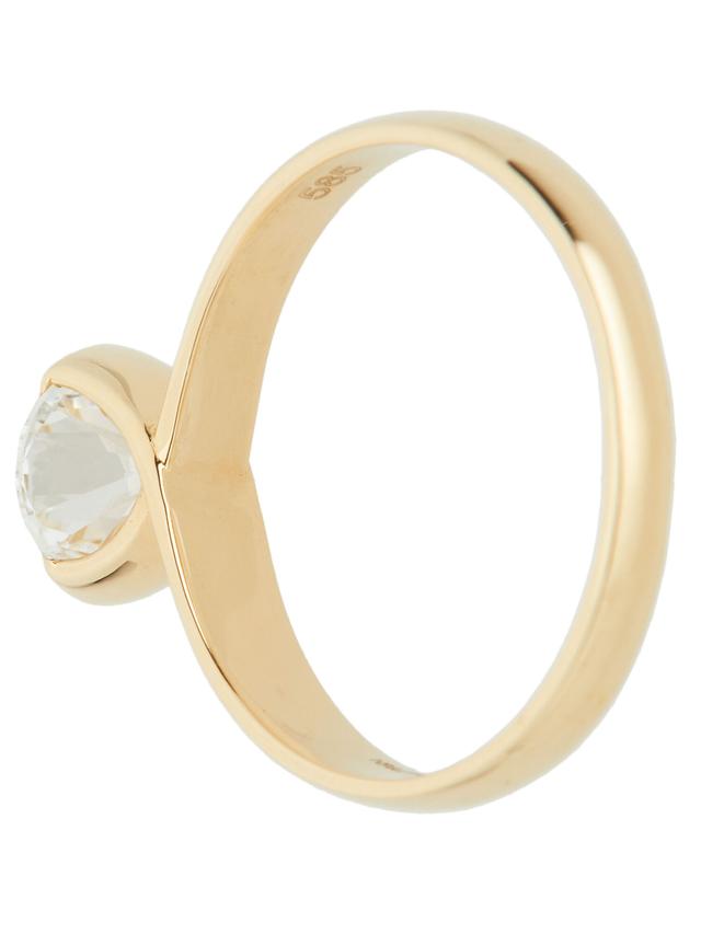 Solitär-Ring, Brillant LG 1,0 ct. VS/E-F