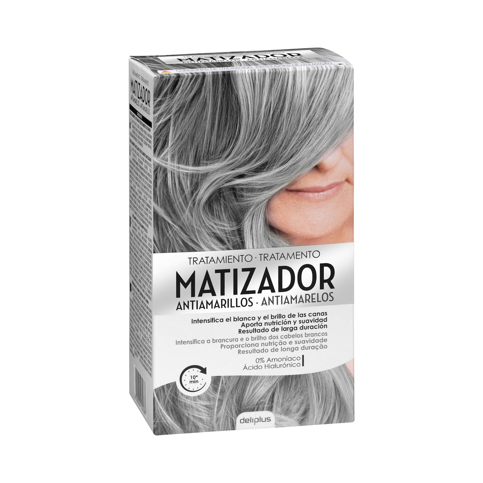 Deliplus Soin Matifiant Anti-Jaune 0% ammoniaque et acide hyaluronique