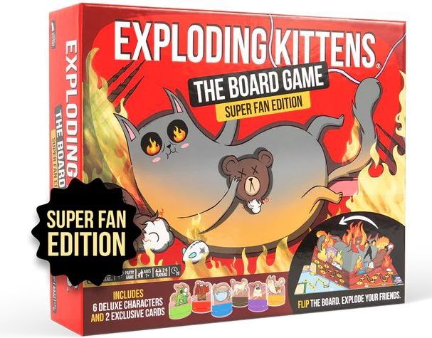 Exploding Kittens - Bordspel - Super Fan