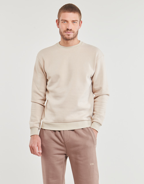 Jack & Jones - JJEBRADLEY SWEAT CREW - Beige
