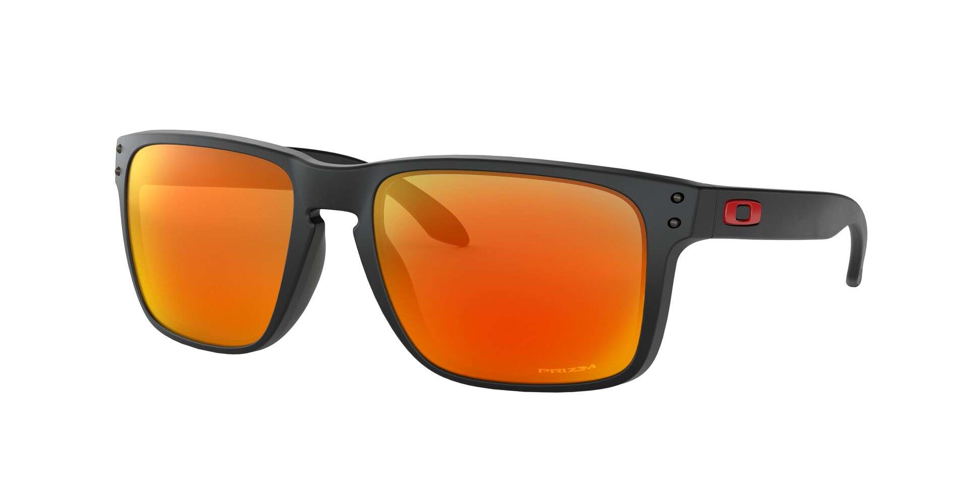 Oakley Holbrook XL Sport Zonnebril Mat Zwart met Prizm Ruby Lens