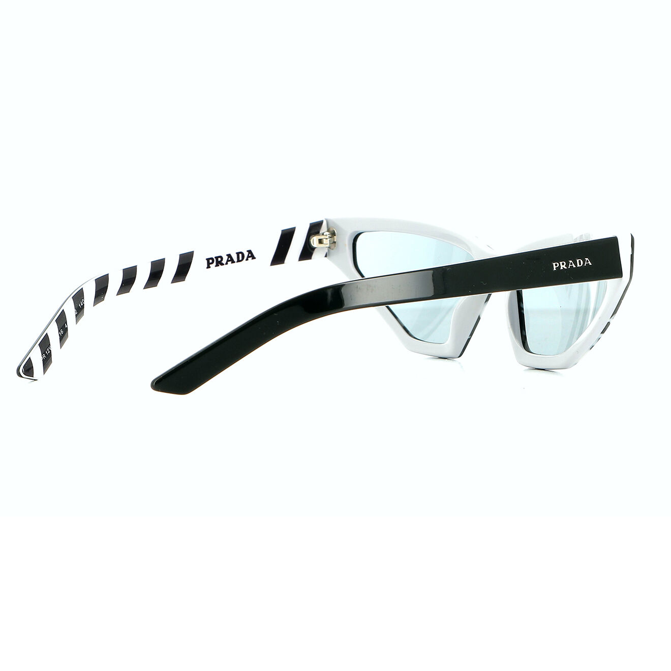 Prada Lunettes de soleil prada plastique noir/gris Parfait état - 15x15 cm