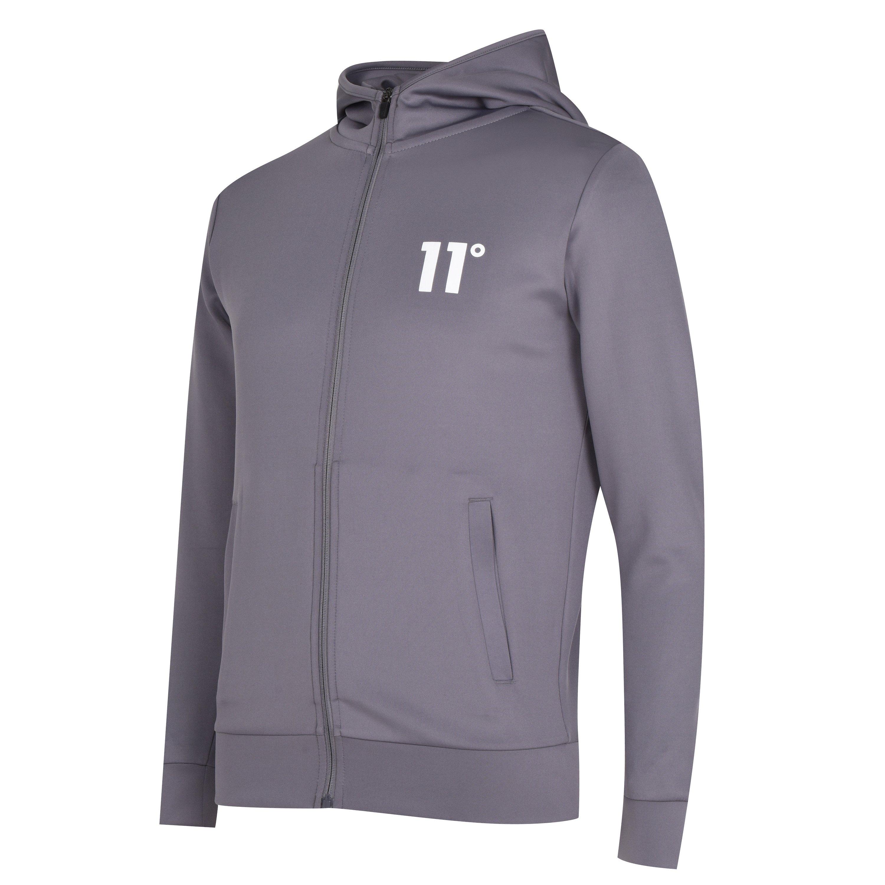 11 Degrees 11 Core Poly Full Zip Hoodie
