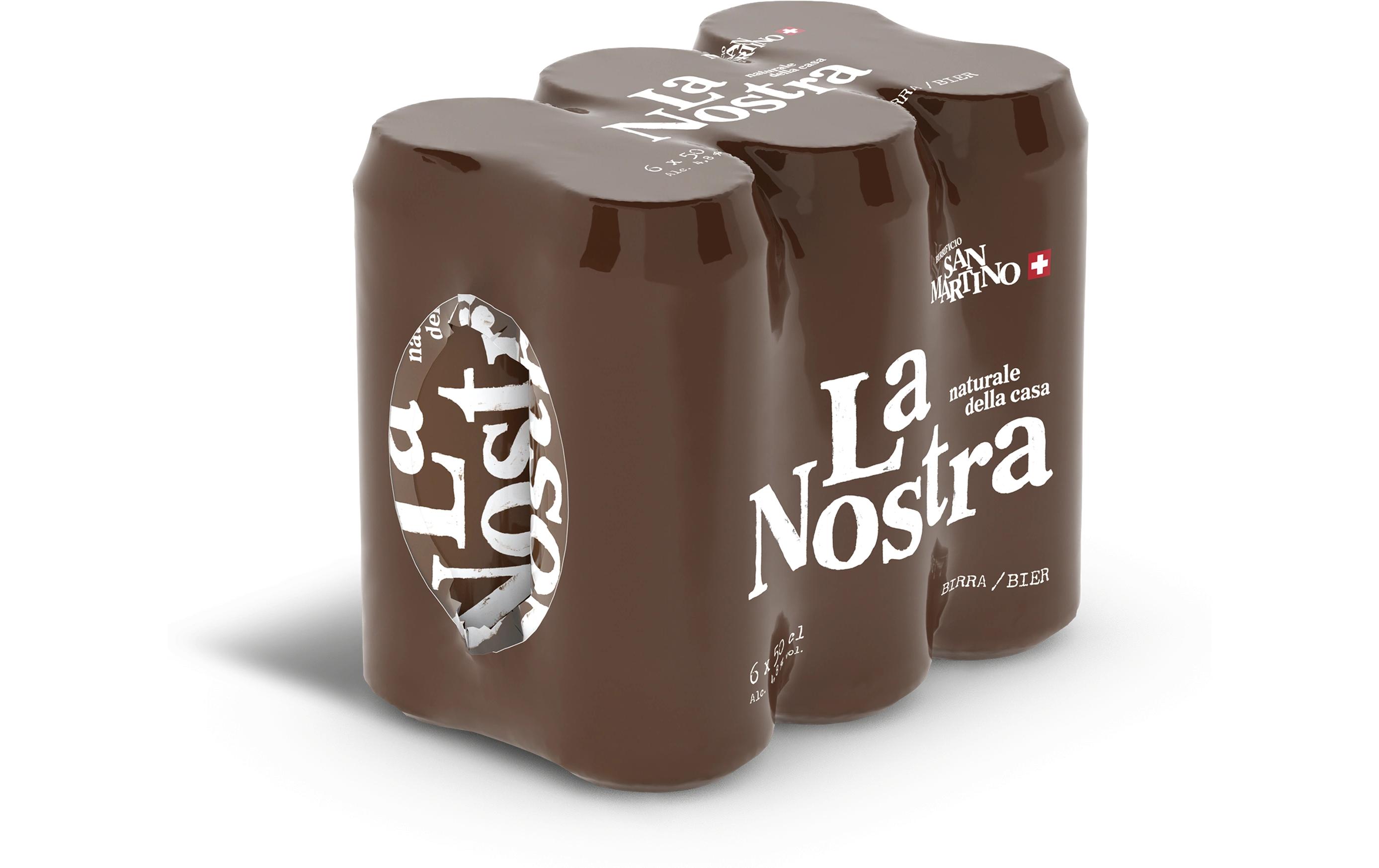 Bier La Nostra 6 Stück x 0.5 lUngefiltertes, fruchtiges Kellerbier