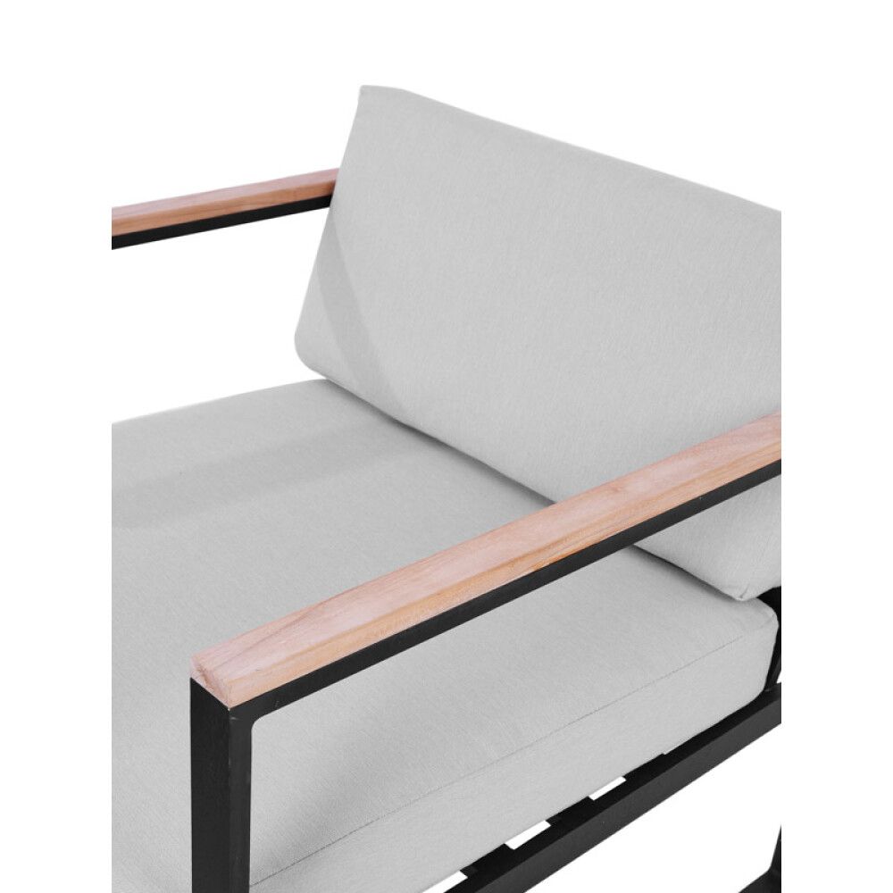 SOFAGRUPPE SENSUM HASSELUDDEN TEAK SVART