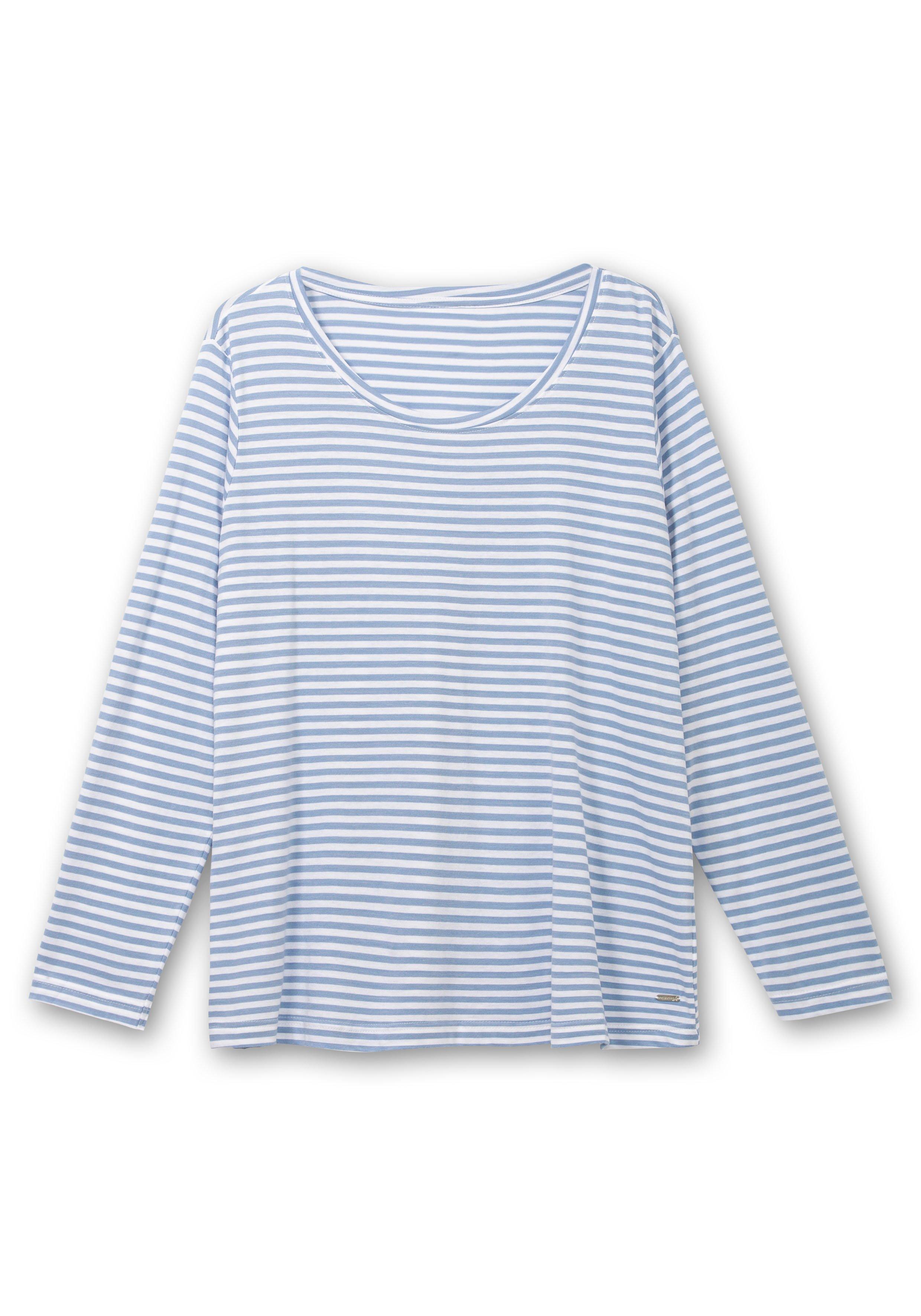 Ringelshirt mit Rundhalsausschnitt