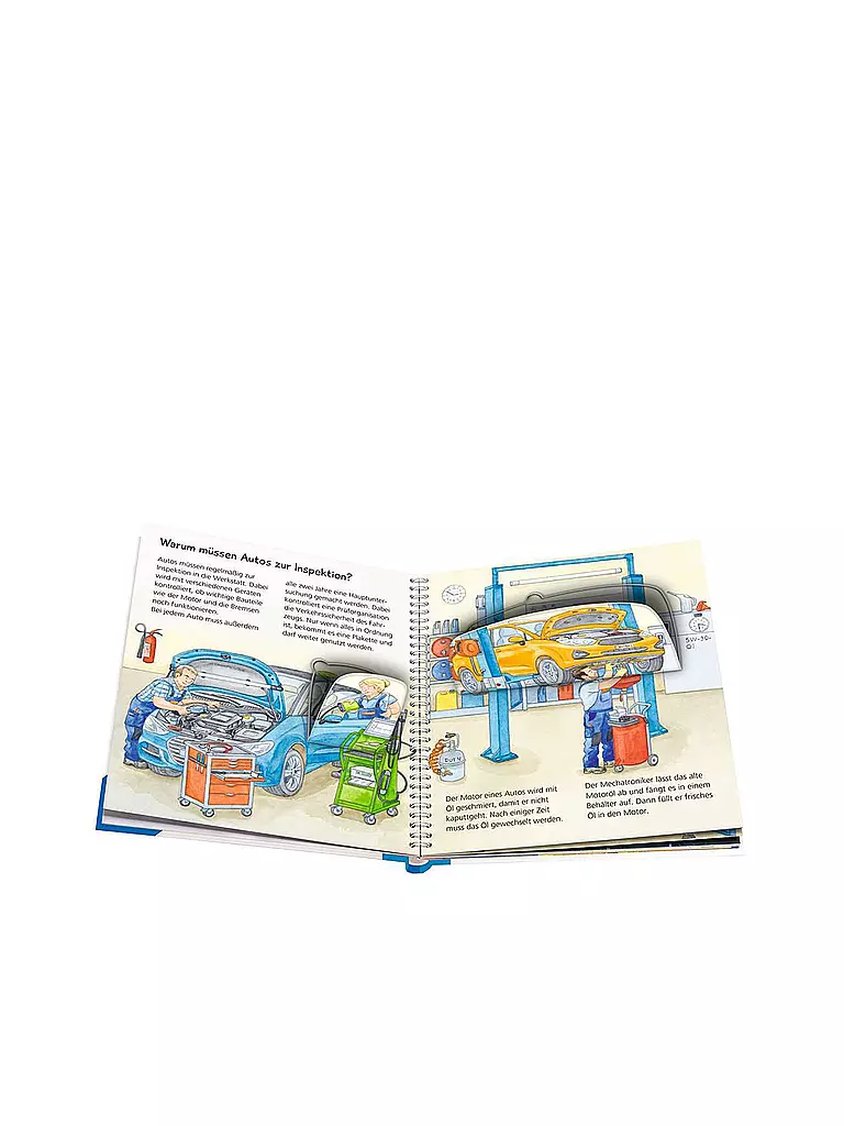 RAVENSBURGER Buch - Wieso Weshalb Warum Junior - Tanken, waschen, reparieren keine Farbe