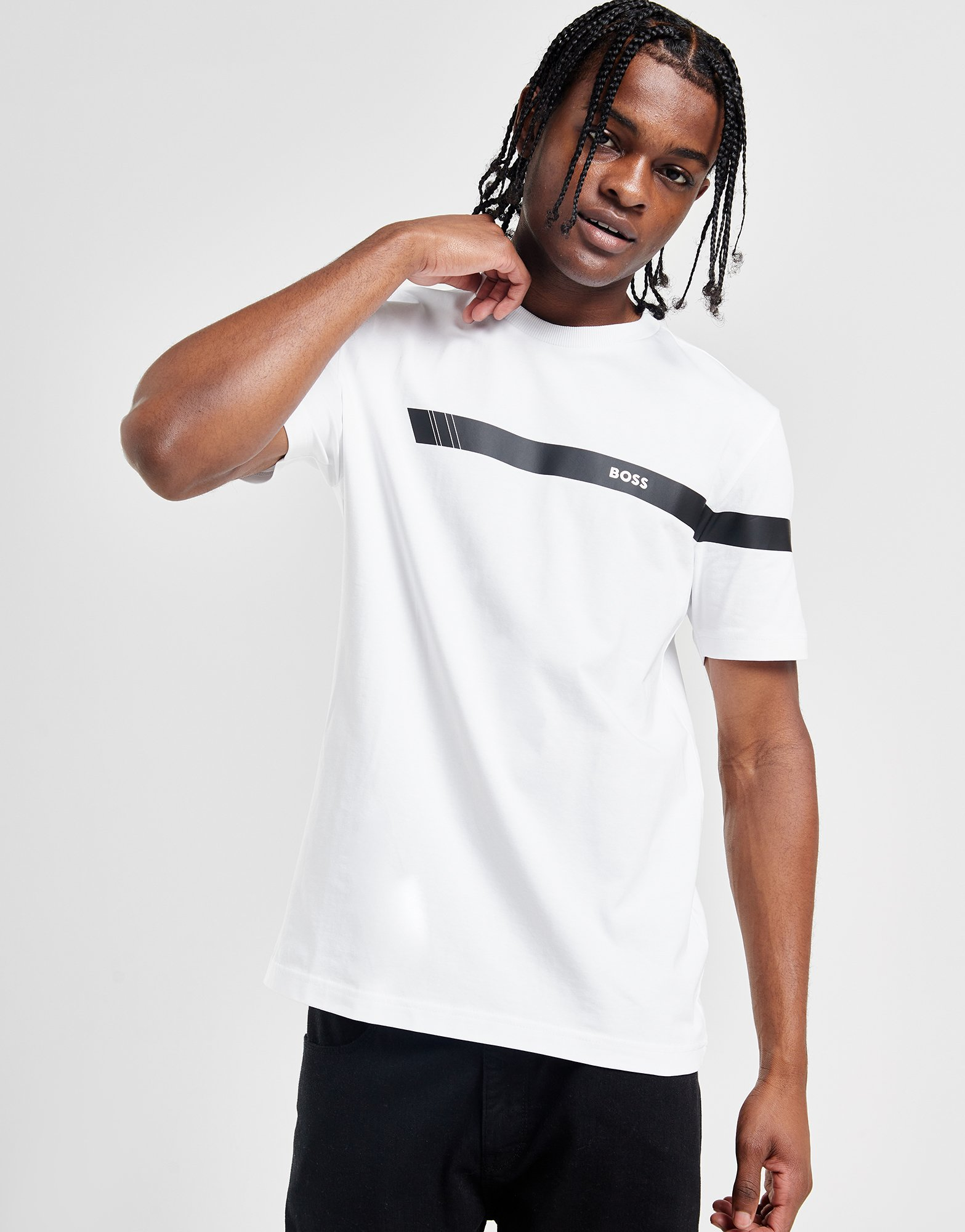BOSS T-shirt Stripe Homme