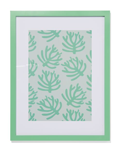 cadre photo 30x40 bois vert