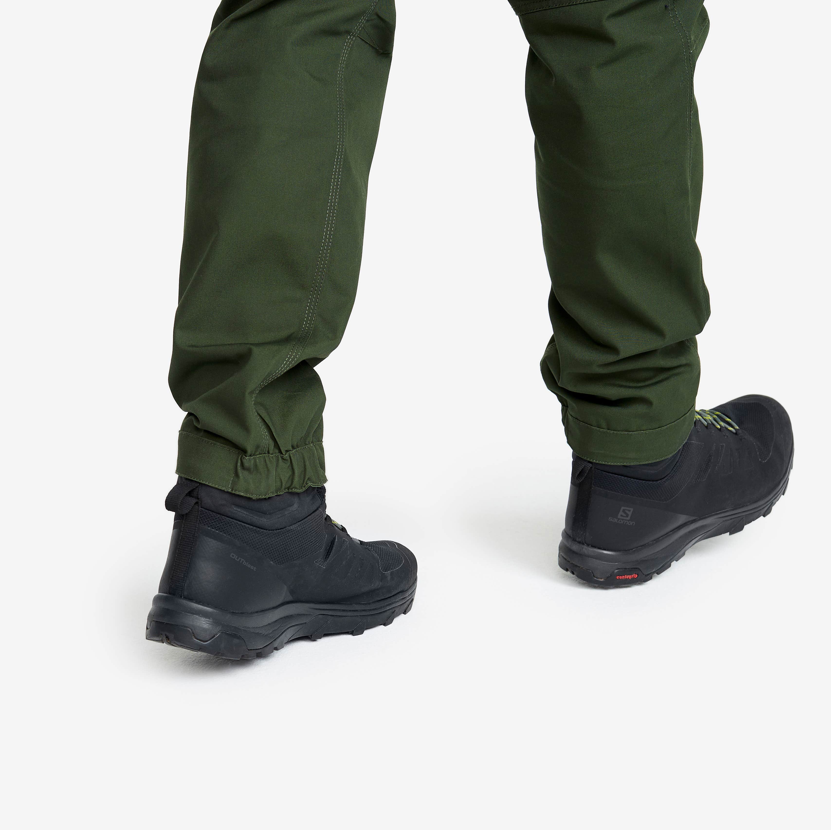 Outdoor Basic Pants Herre Forest Green