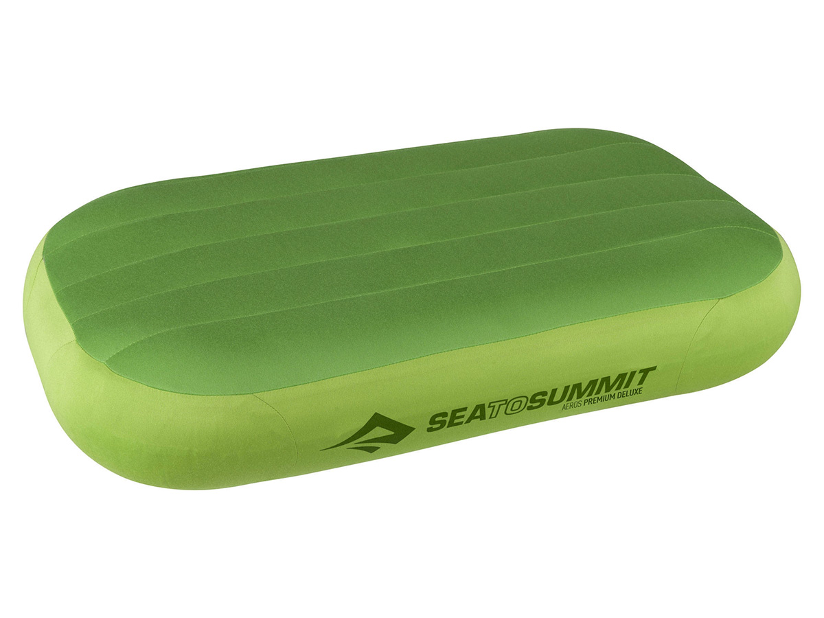 Sea To Summit Aeros Premium Deluxe kussen - Groen