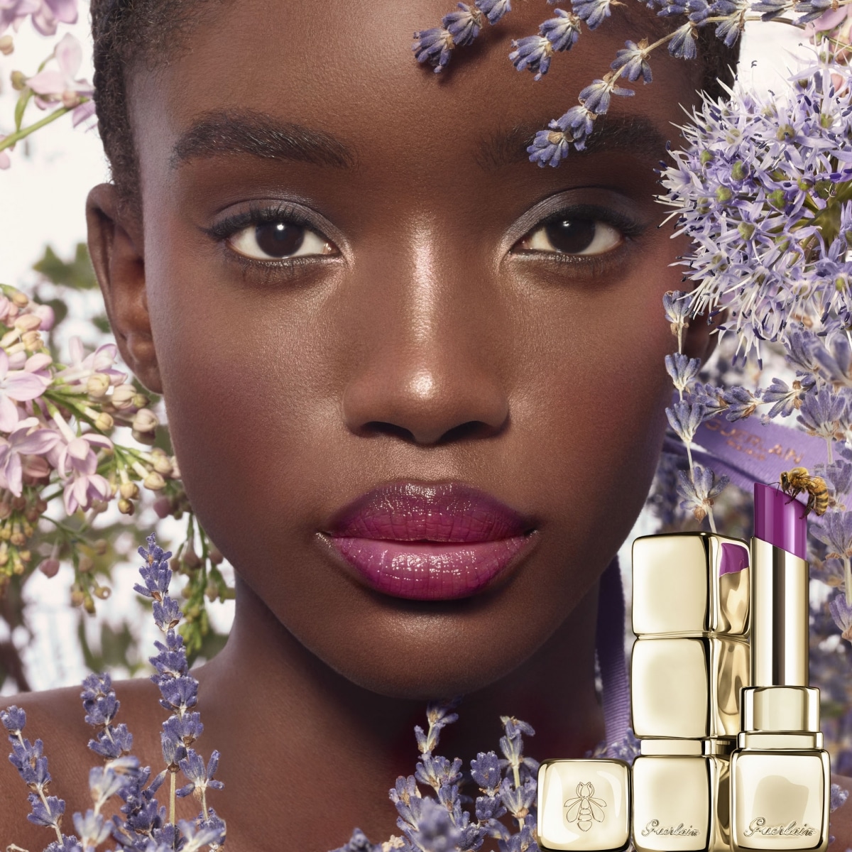 GUERLAIN KissKiss Bee Glow Baume teinté infusé en miel 98% d'origine naturelle