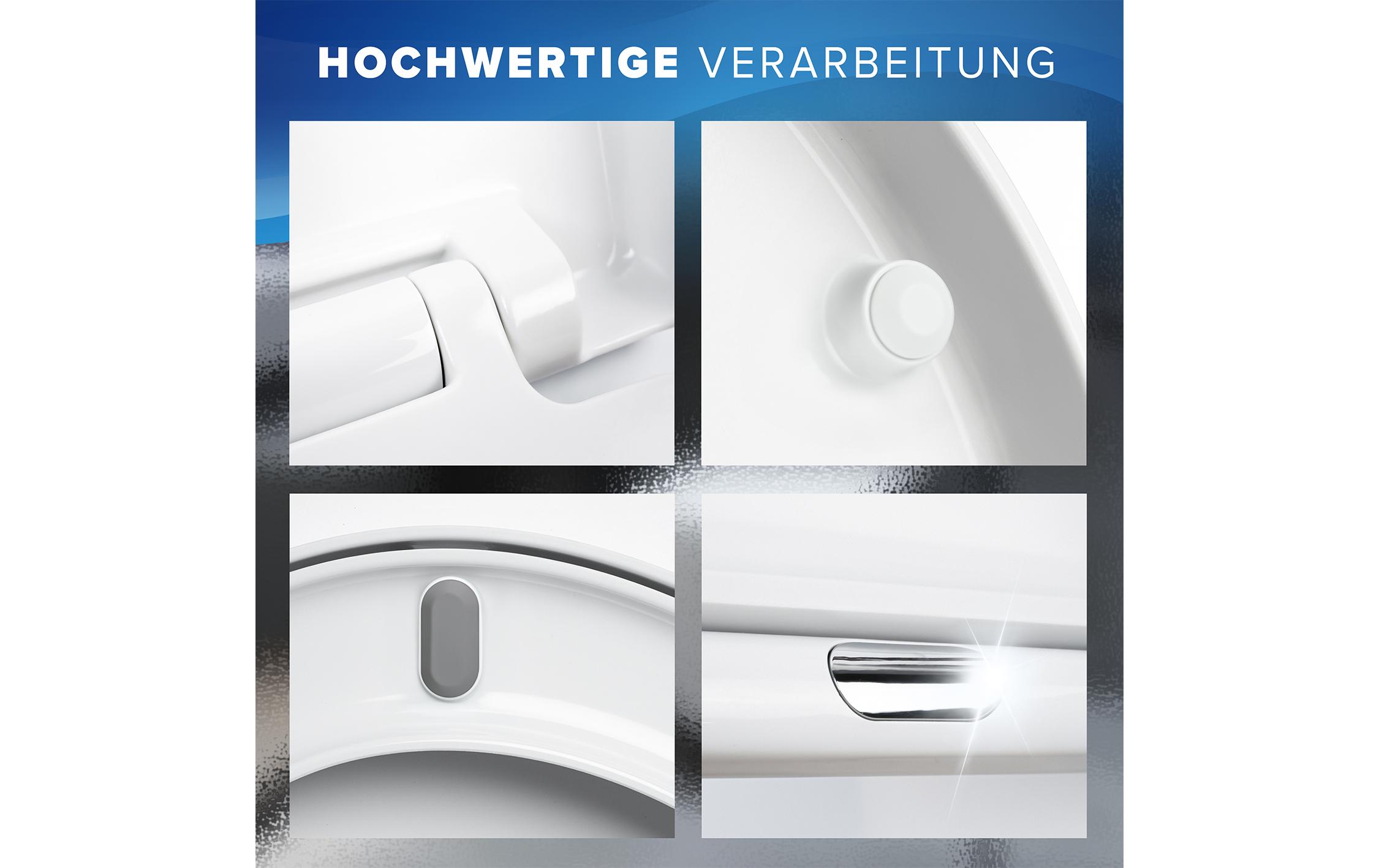 Toilettensitz D-FormWC-Sitz