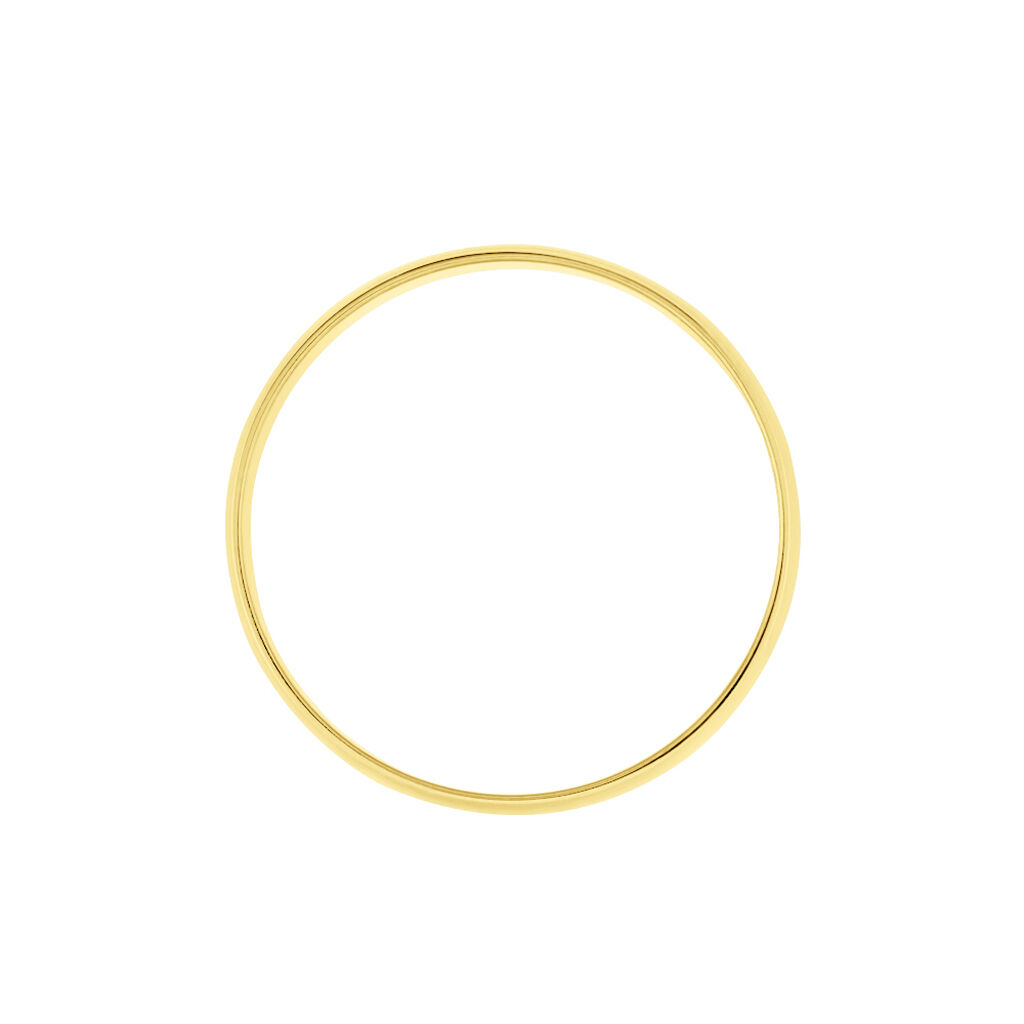 Alliance Meredithe Demi Jonc Classique Or Jaune
