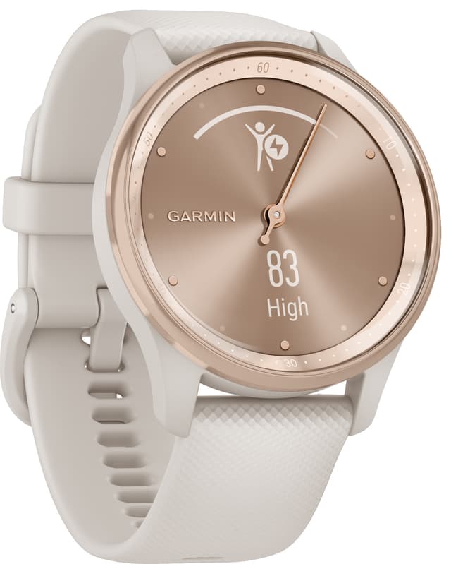 Garmin Vivomove Trend hybridur (cream/peach gold)
