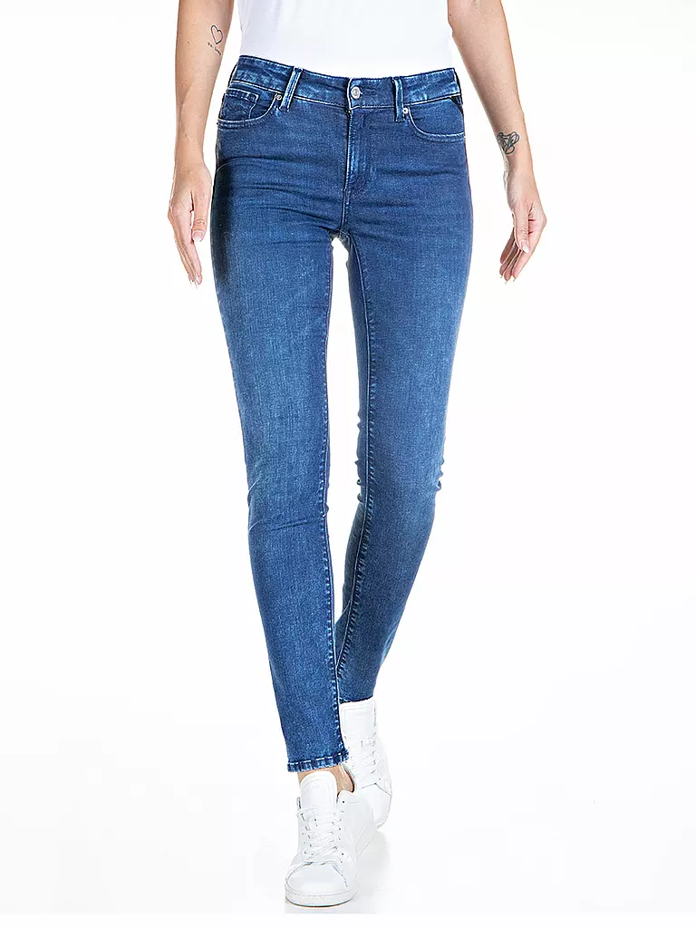 REPLAY Jeans Skinny Fit Luzien XLite Hyperflex blau