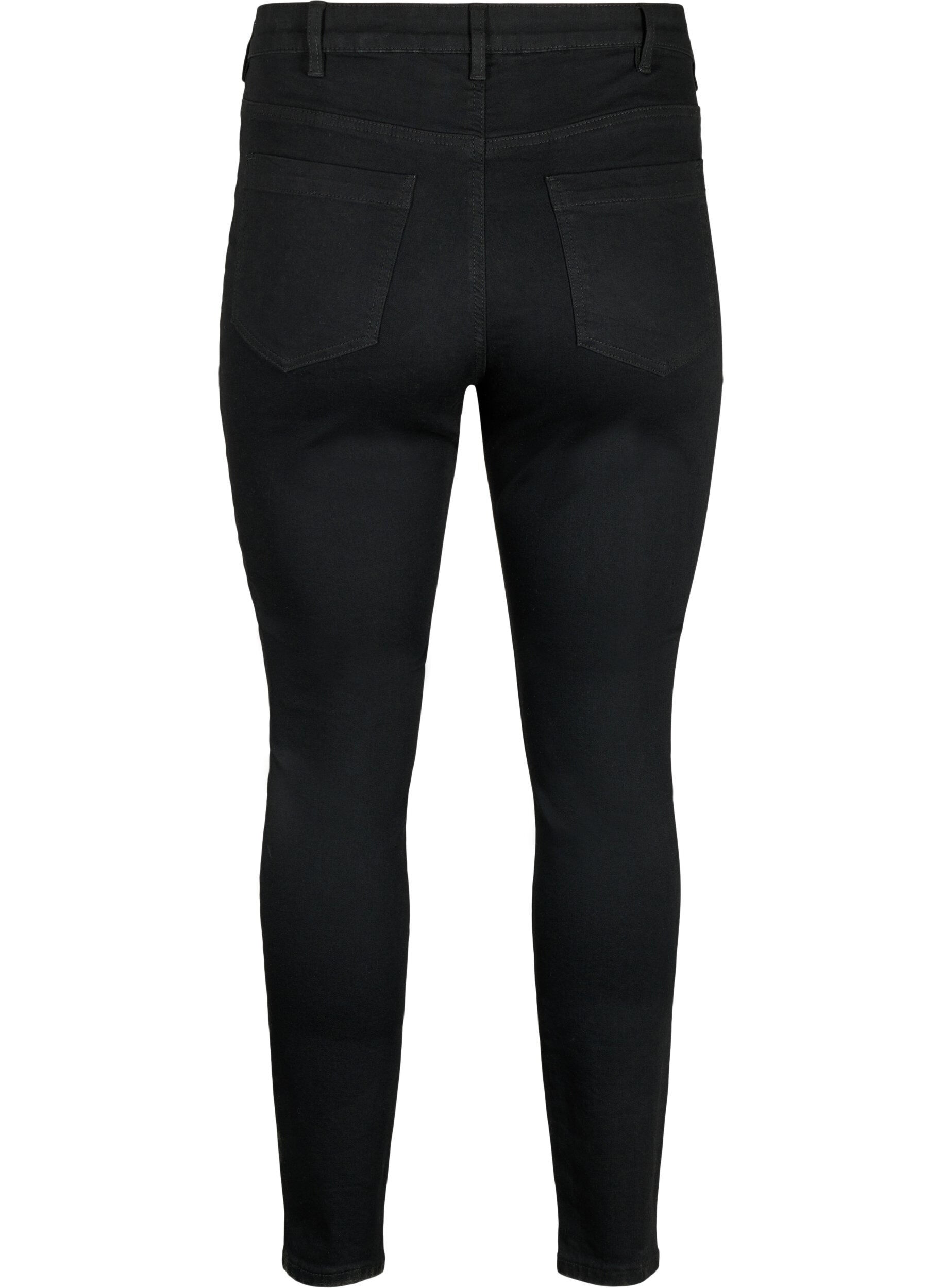 Amy jeans med høj talje og super slim fit