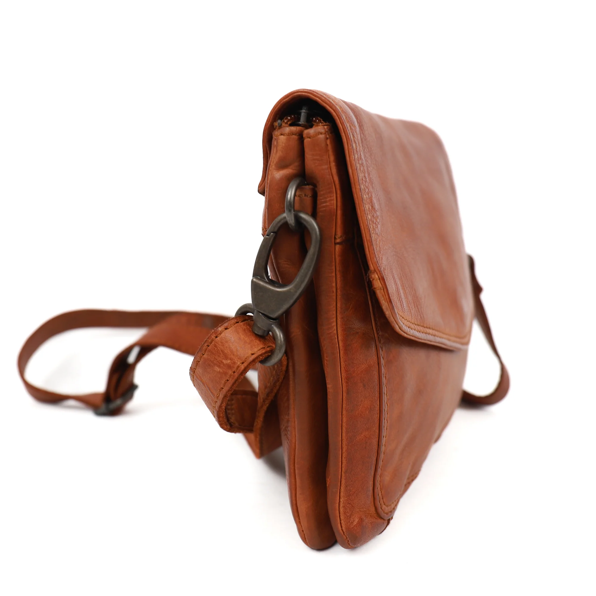 Bear Design Cow Lavato Enveloptasje Femke Cognac CL43579