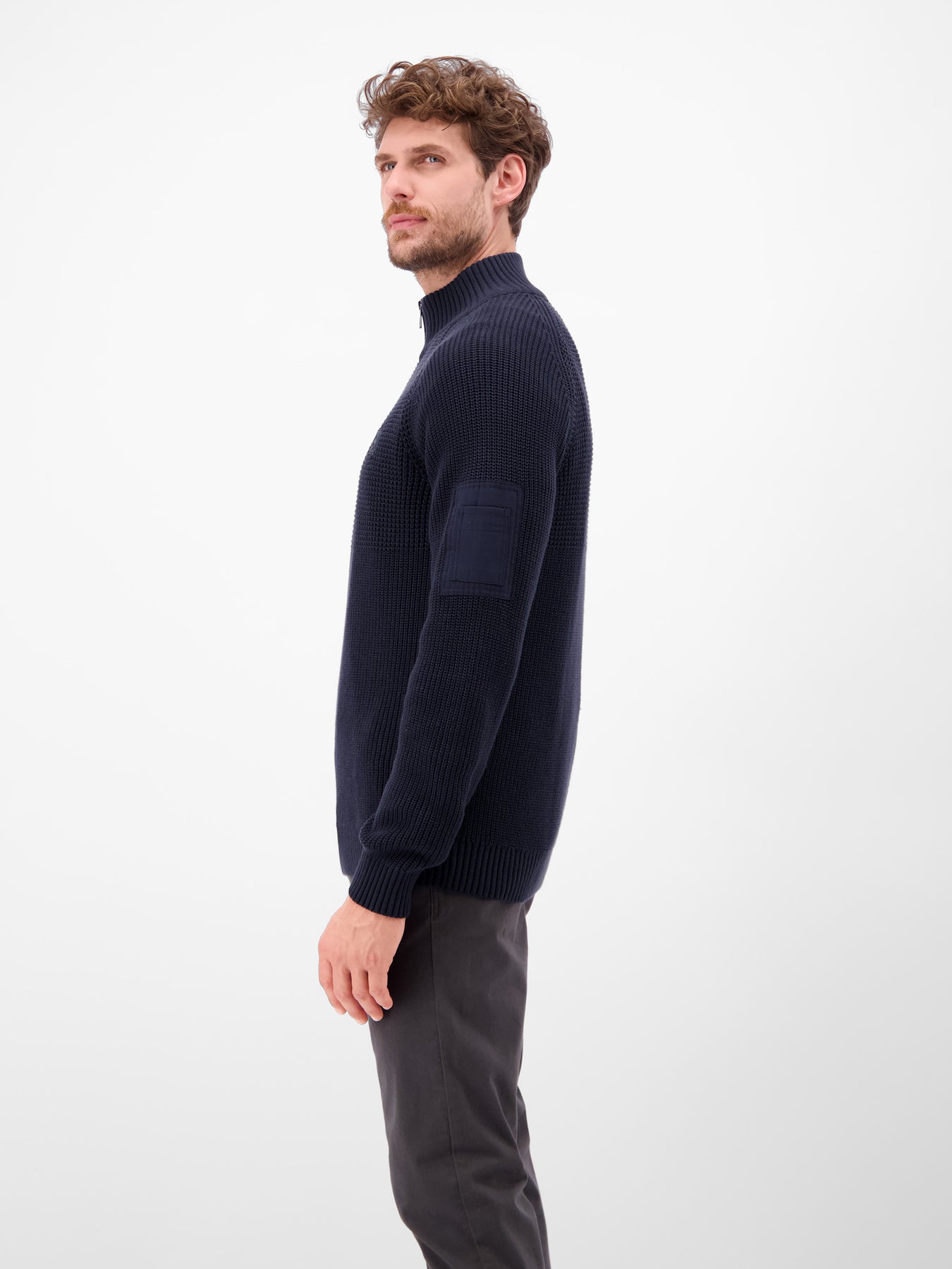 Herren Stricktroyer, grob gerippt