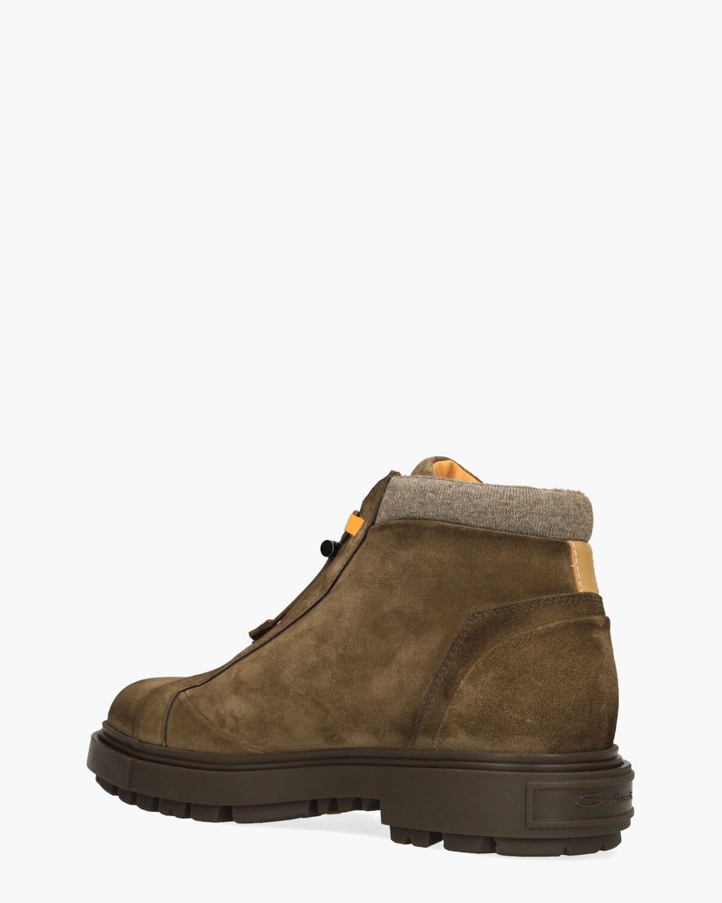Santoni 18972 Bruin Heren Veterboots