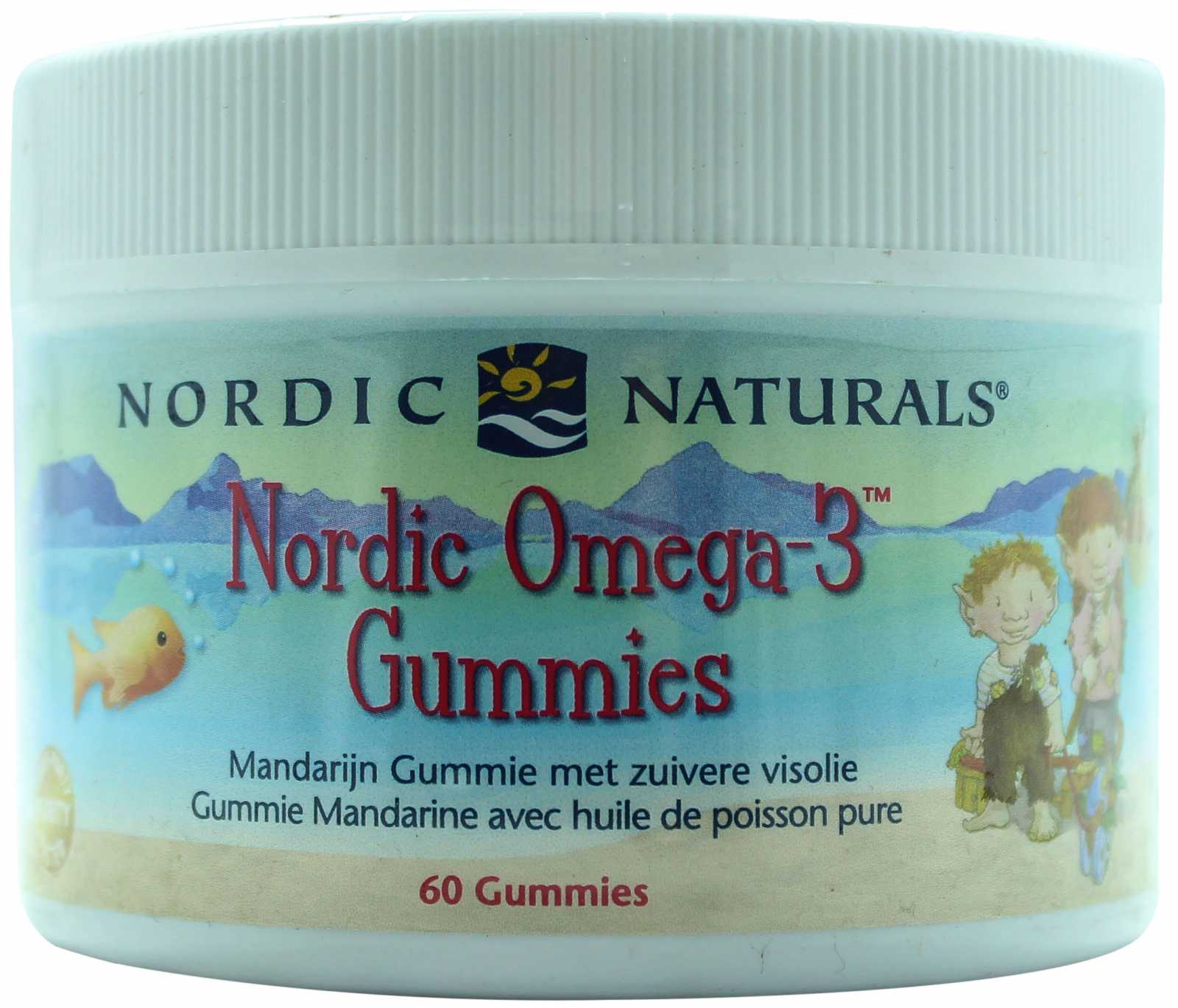 Gomas de ômega 3 da Nordic Naturals, 60 gomas