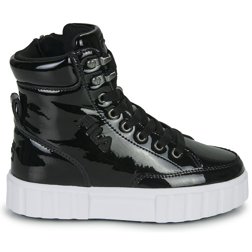 Fila - SANDBLAST HIGH - Noir vernis