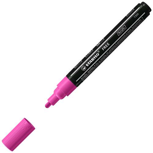 STABILO® FREE Acrylic Acrylmarker 11er-Set