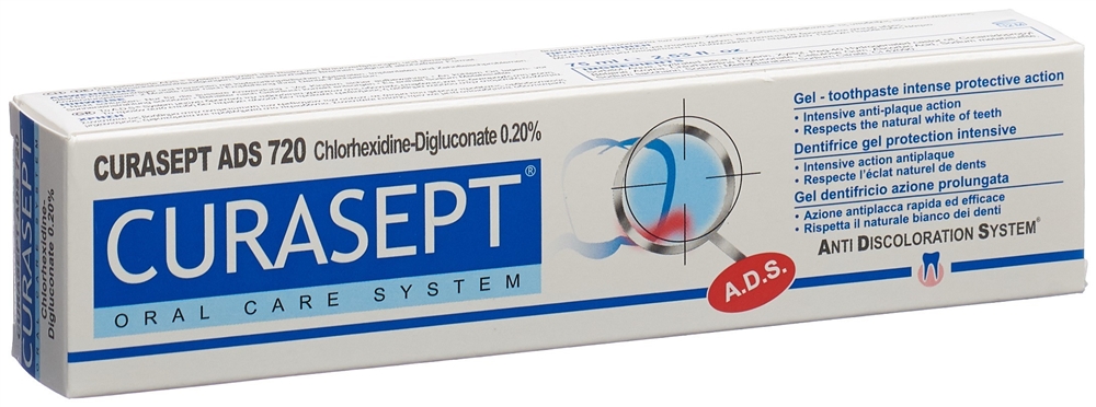 CURASEPT ADS 720 Toothpaste 0.2 % Tb 75 ml