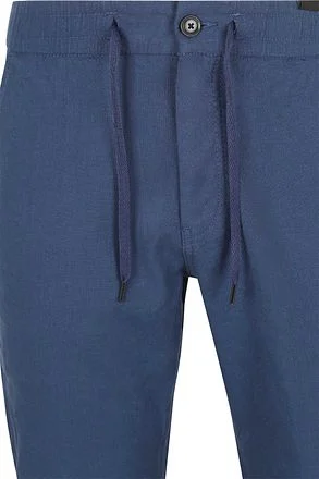 BOSS Chino Sanderson Linnen Blend Donkerblauw 50536881-466 kopen