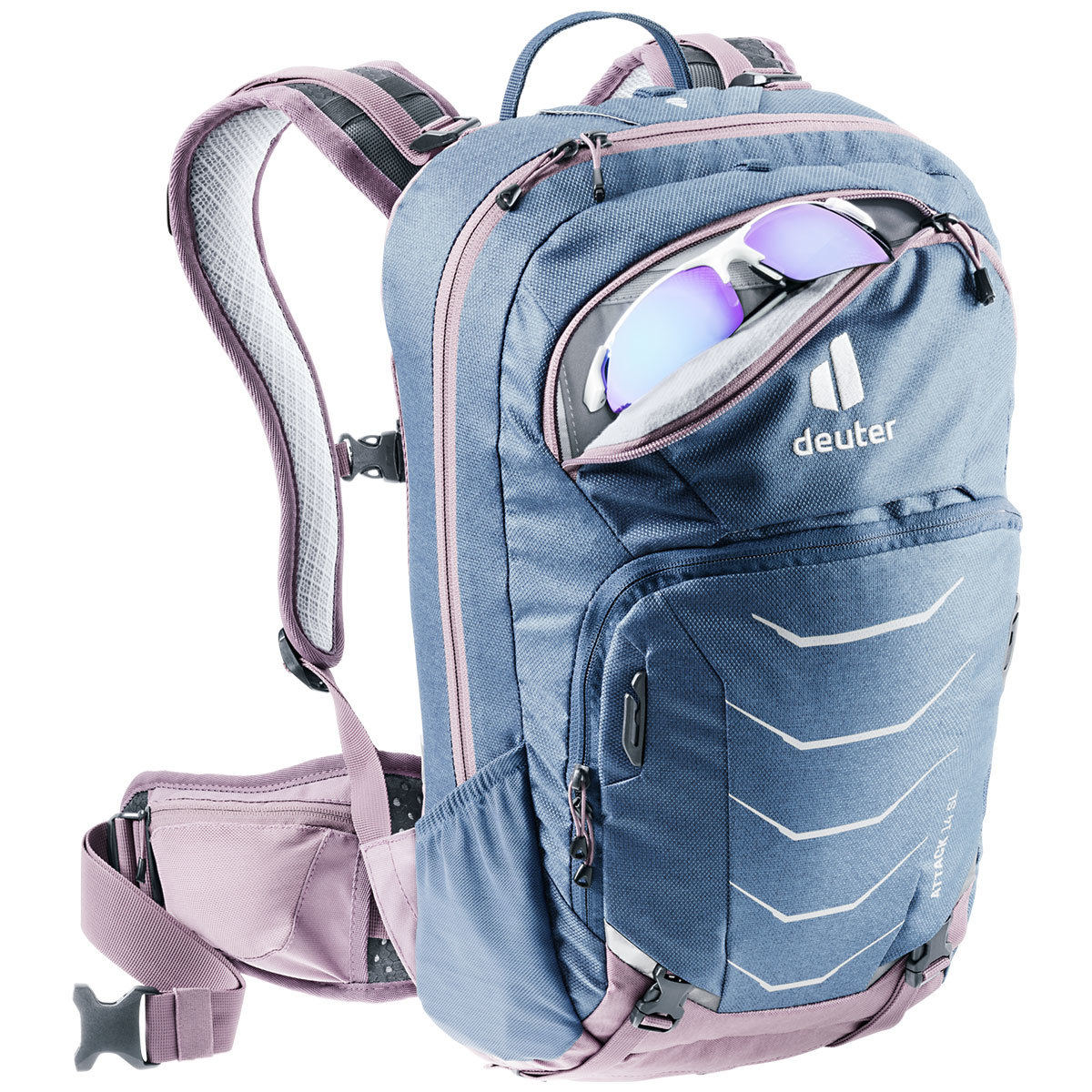Deuter Attack 14 SL Fietsrugzak Blauw/Paars
