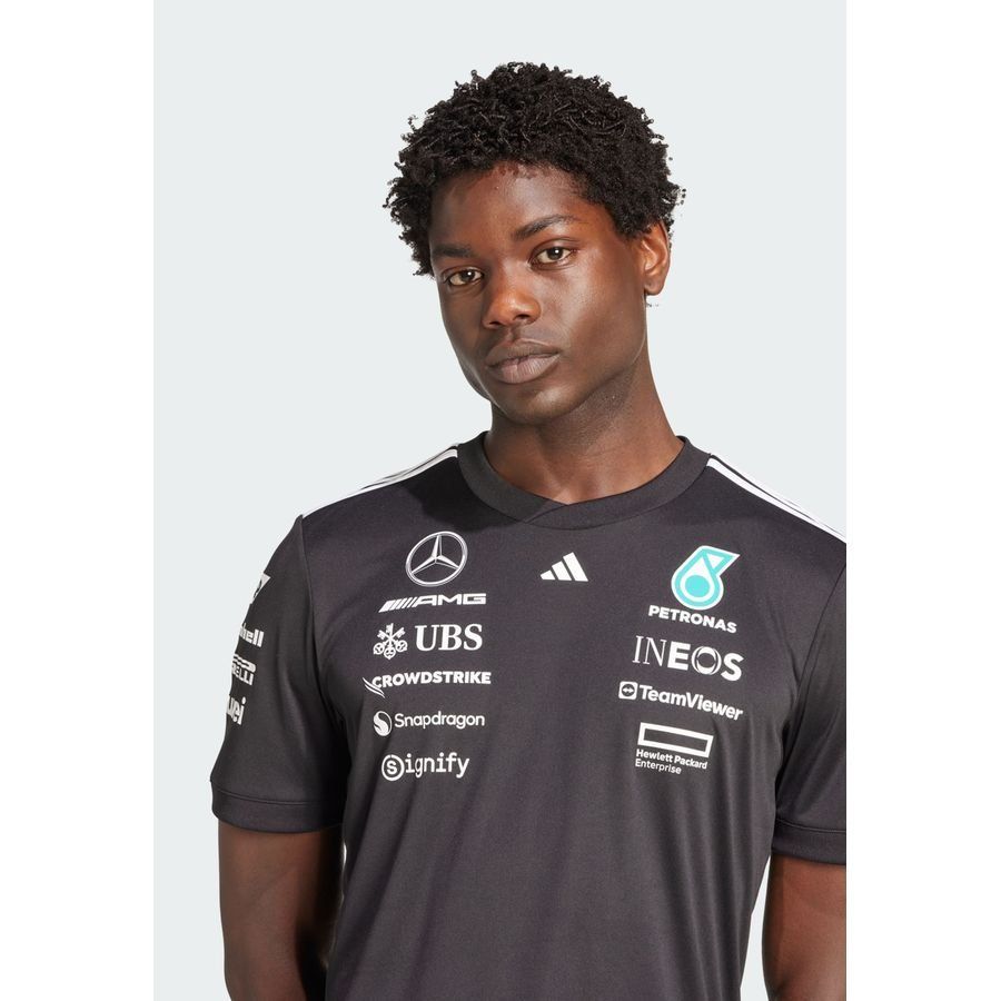 Adidas Maillot pilote noir Mercedes - AMG Petronas Formula One Team