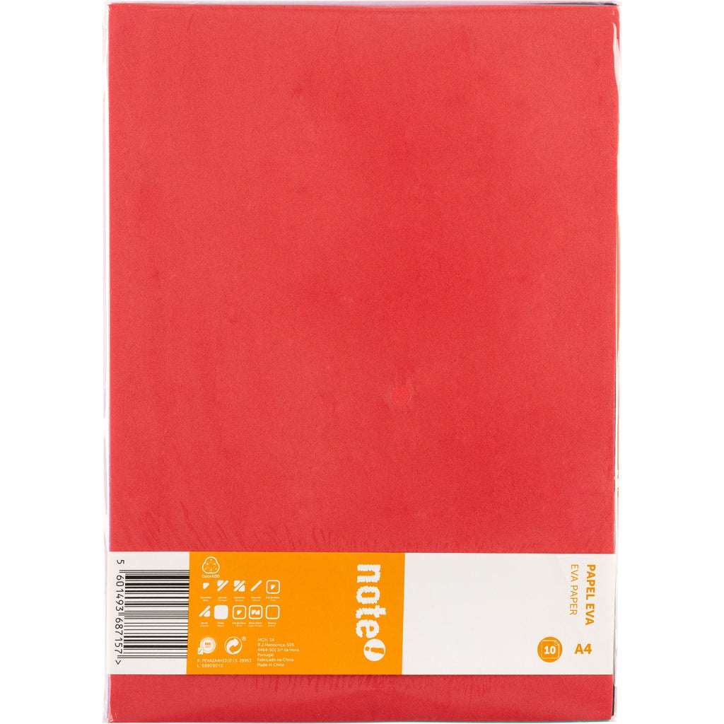Papel Eva A4 10 Folhas Note!