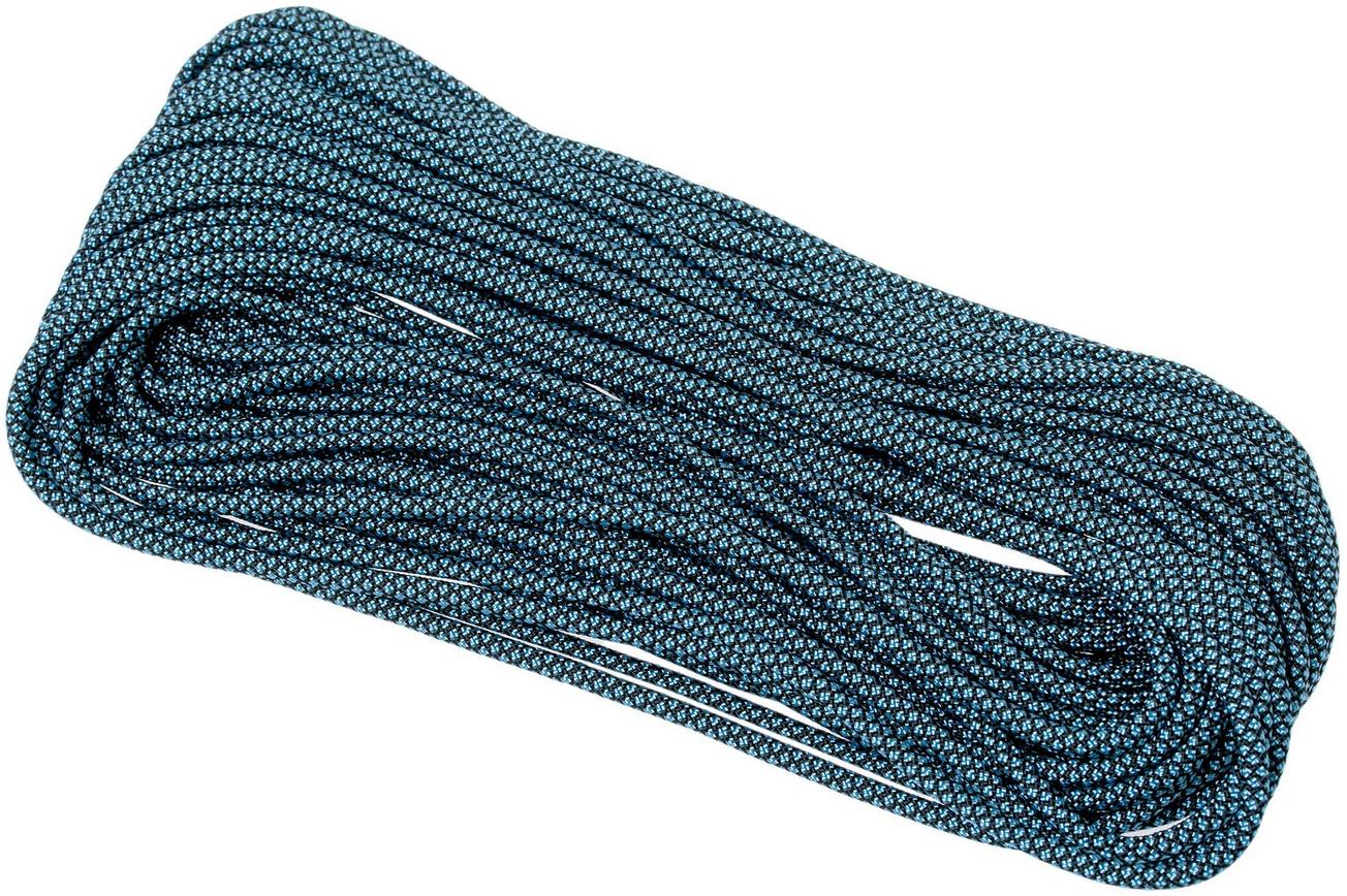 Knivesandtools 550 paracord type III, kleur: baby blue diamond, 50 ft (15,24 m)