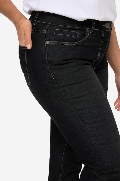7/8-Jeans Amy, Straight Fit, Stretchkomfort, 5-Pocket