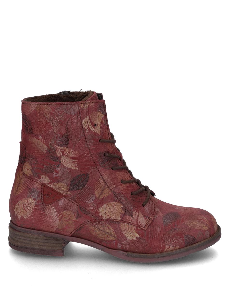Stiefelette Sanja 01, carmin