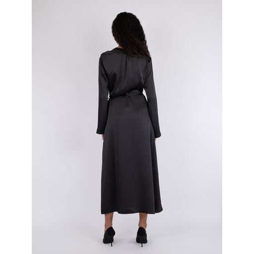 Neo Noir Nakisa Heavy Sateen Kjole, Black, 34