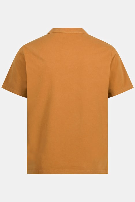 STHUGE Poloshirt, Jersey, Halbarm, Cuba-Kragen, bis 8 XL