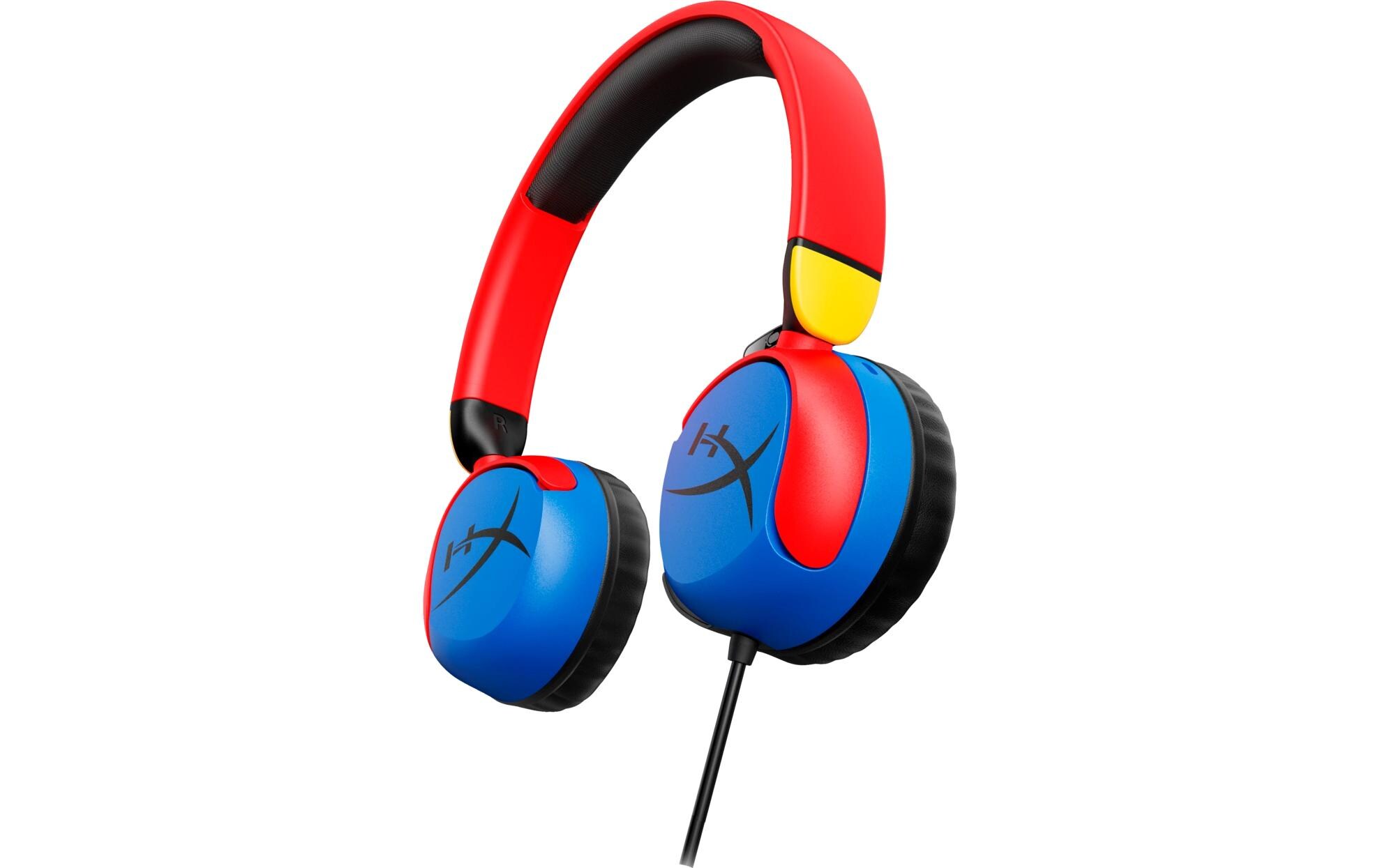 Headset Cloud Mini Blau/Gelb/Rot/SchwarzKomfortables Kinder-Gaming-Headset für PC und Spielkonsolen