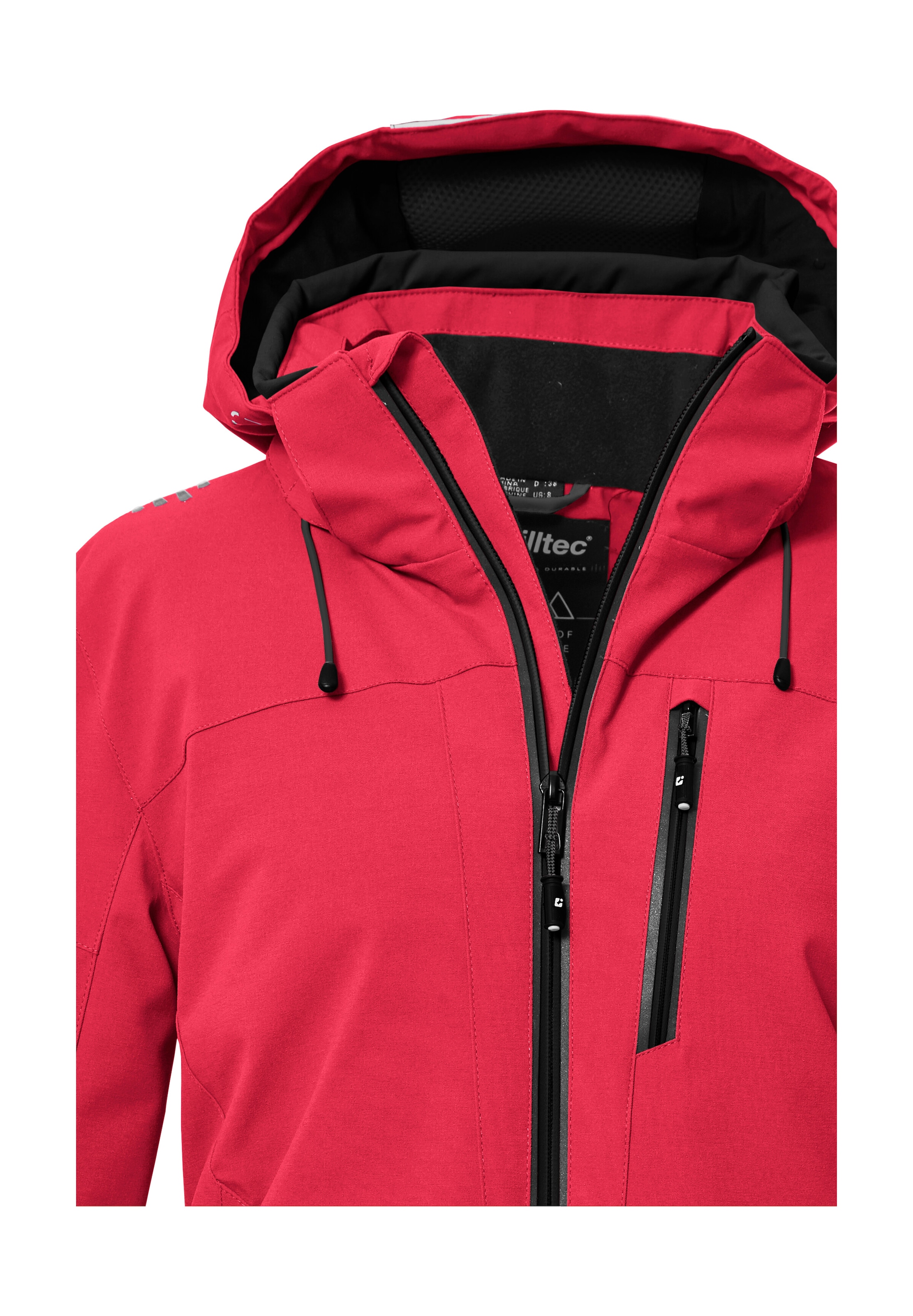 Killtec Skijacke »KSW 81 WMN SKI JCKT« Wasserdichte, atmungsaktive Winterjacke mit abnehmbarer Kapuze