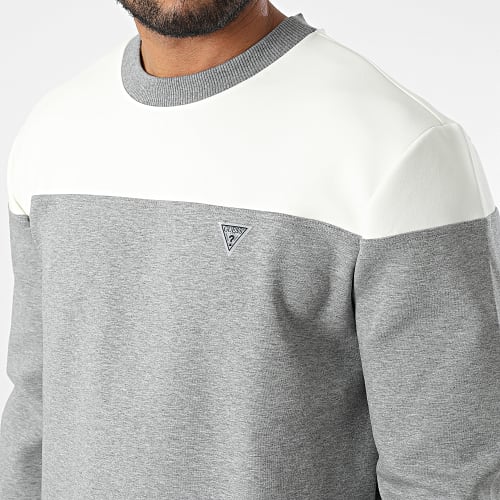 Sweat Crewneck Z2BQ01-KBCK2 Gris Chiné Beige