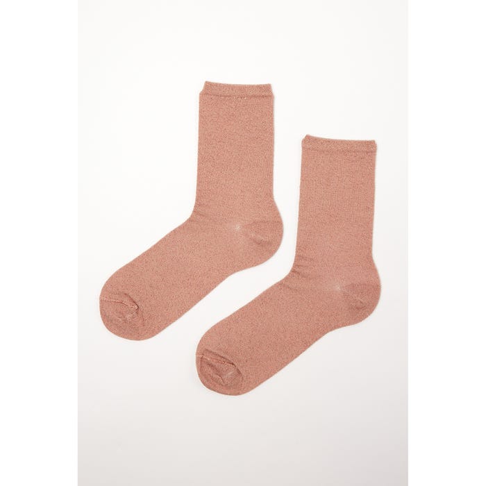 inSua THE COLLECTION-Sokken effen glitter - inSua The Collection